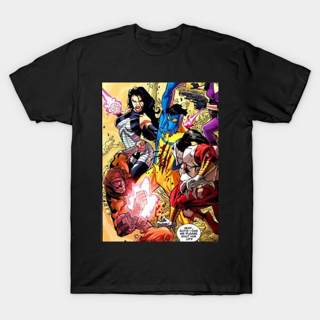 invincible comic scene T-Shirt by super villain